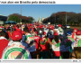 Vídeo mostra a marcha dos agricultores familiares pela democracia do Brasil