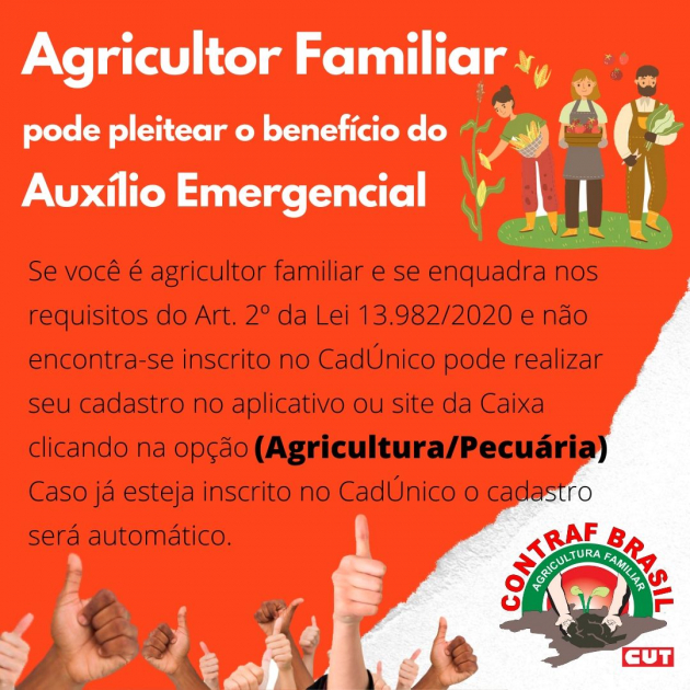 Acesso Da Categoria Profissional Específica Da Agricultura Familiar Ao Benefício Do Auxílio 8179