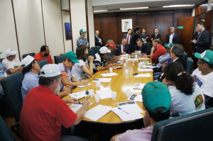 Em auudiência com MAPA, Sec. Geral da Presidência