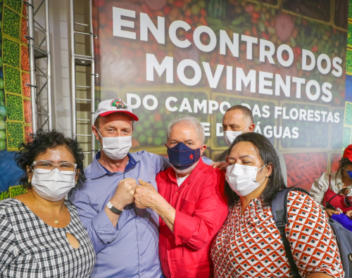 Elizangêla Araújo, Marcos Rochinski, Lula e Josana Lima