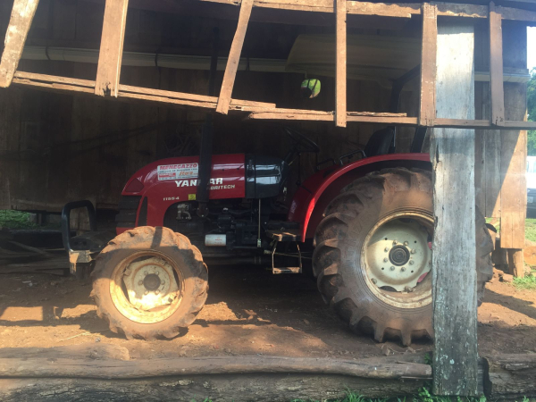 Trator financiado pelo PRONAF A