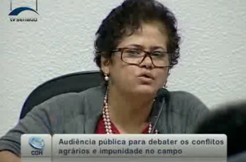 Audiência Pública, no Senado Federal, debate o tema "Conflitos Agrários e Impunidade no Campo"