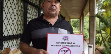 Coordenador da Fetraf de Pernambuco João Santos contra a PEC 287
