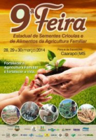 9ª Feira Estadual de Sementes Crioulas da Agricultura Familiar de Mato Grosso do Sul
